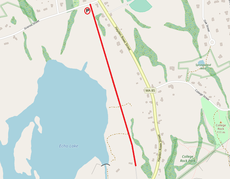 Trails in Hopkinton, Massachusetts