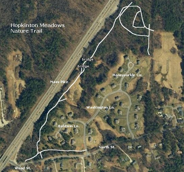 Trails in Hopkinton, Massachusetts