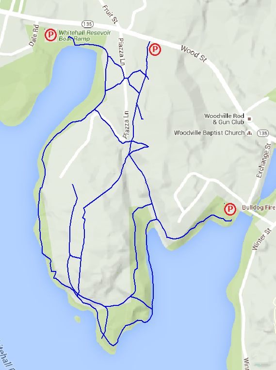 Trails in Hopkinton, Massachusetts