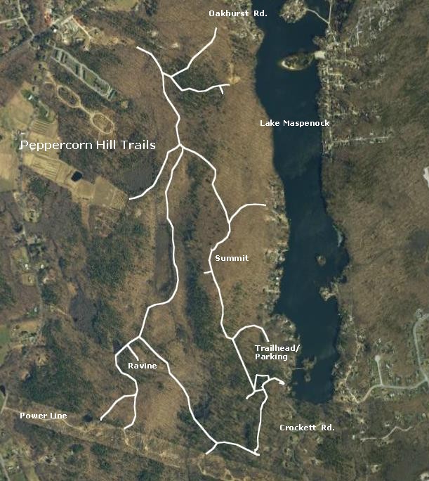 Trails in Upton, Massachusetts